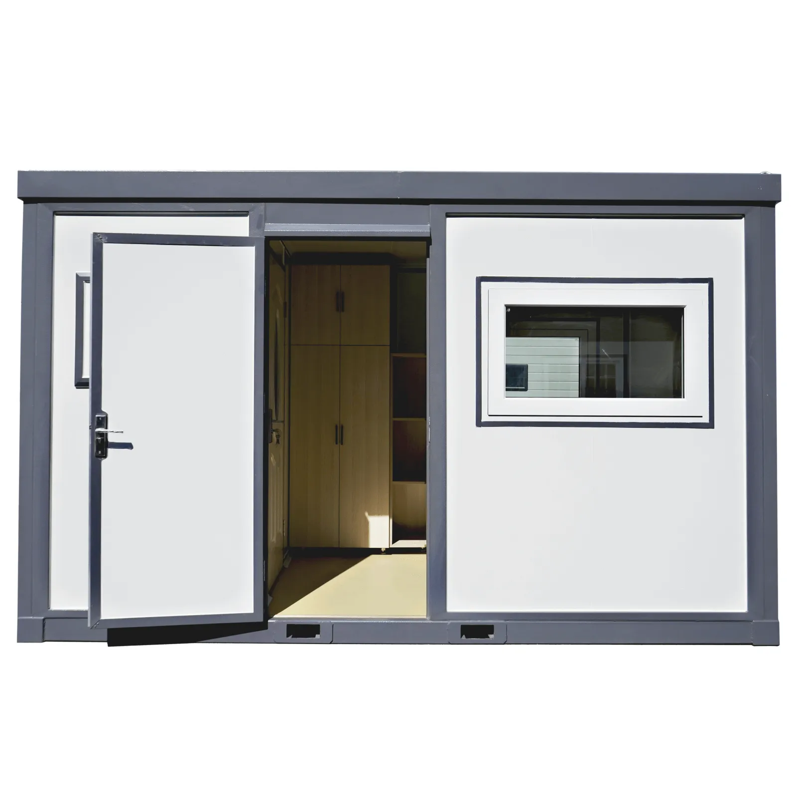 13x7 ft Portable Office with Bedroom and Bathroom