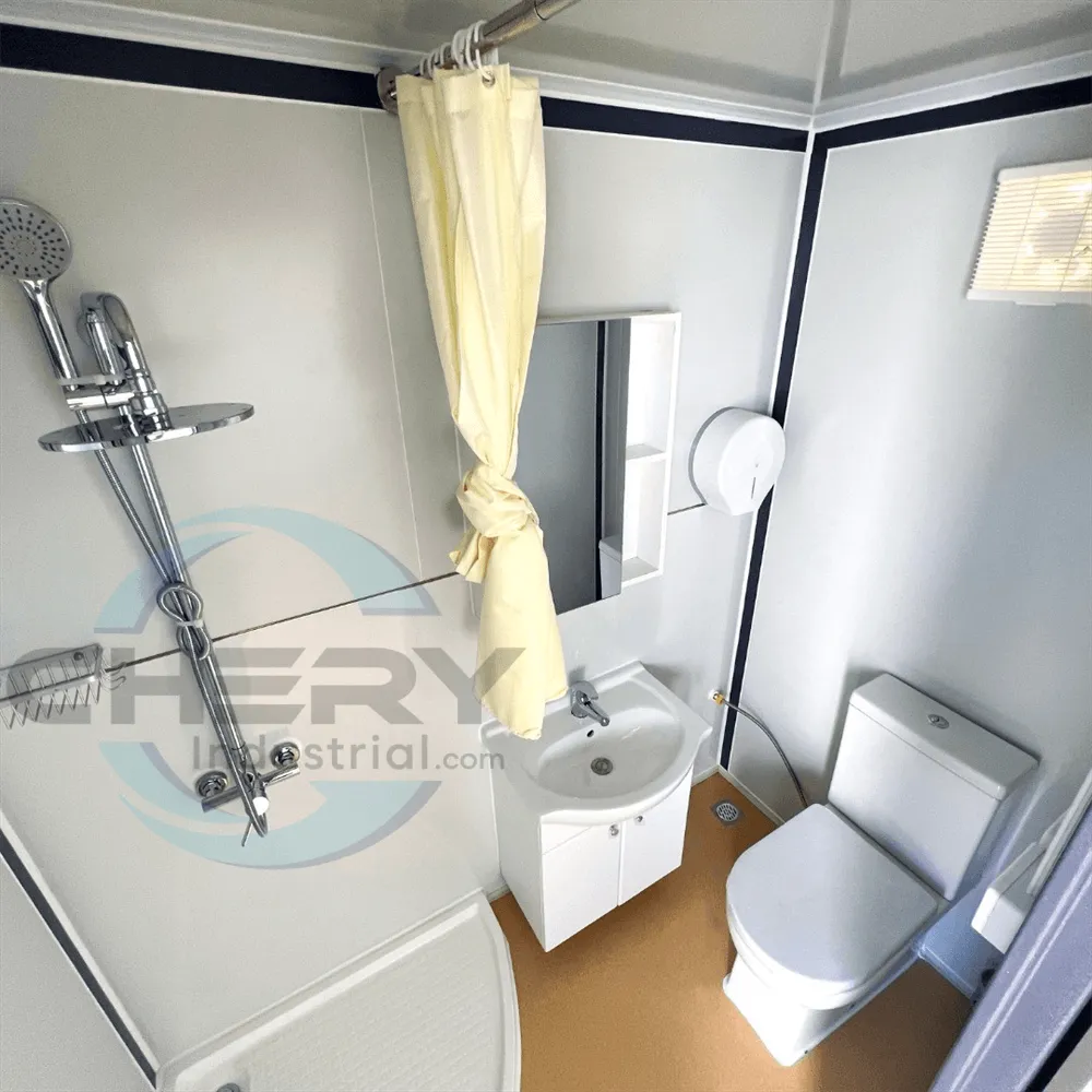 13x7 ft Portable Office with Bedroom and Bathroom