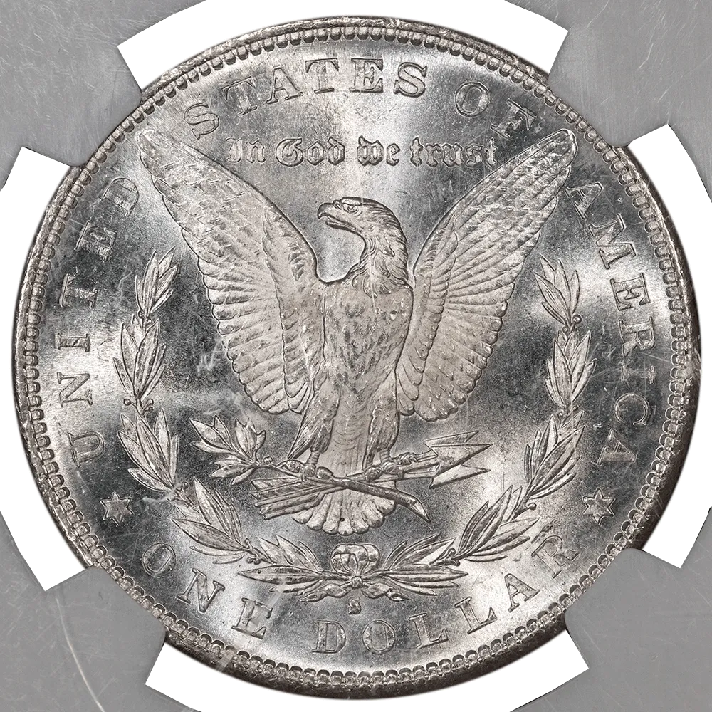1881-S Morgan Dollar in NGC MS 65 - Gem Brilliant Uncirculated