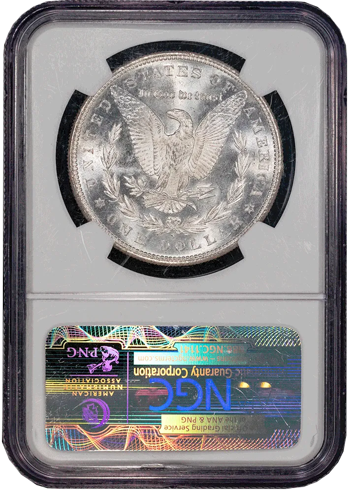 1881-S Morgan Dollar in NGC MS 65 - Gem Brilliant Uncirculated