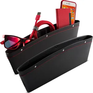 2-Pack: Gap Filler Car Seat Organizer