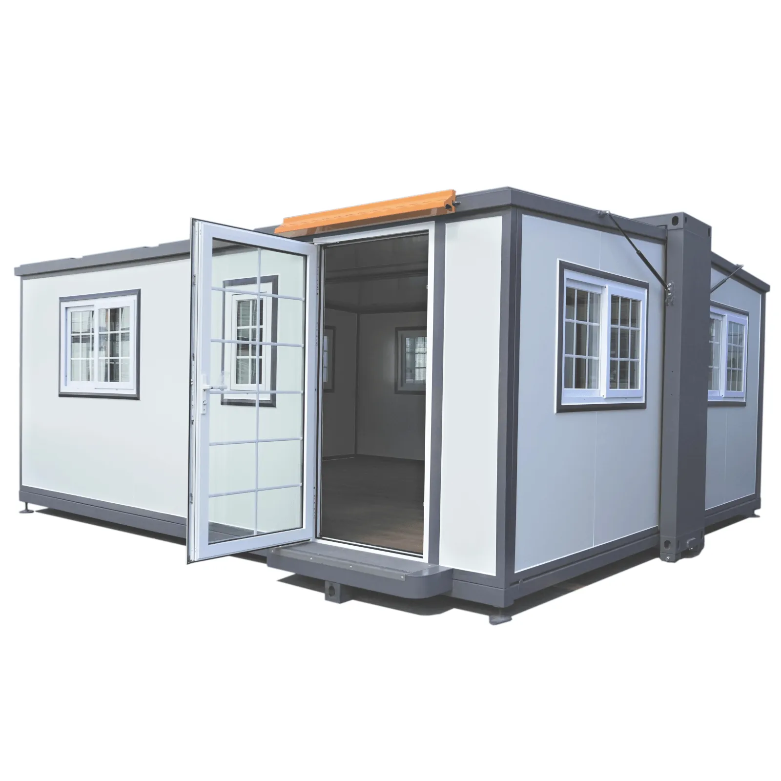 20x15 ft Tiny Home, Expandable Prebuilt Home