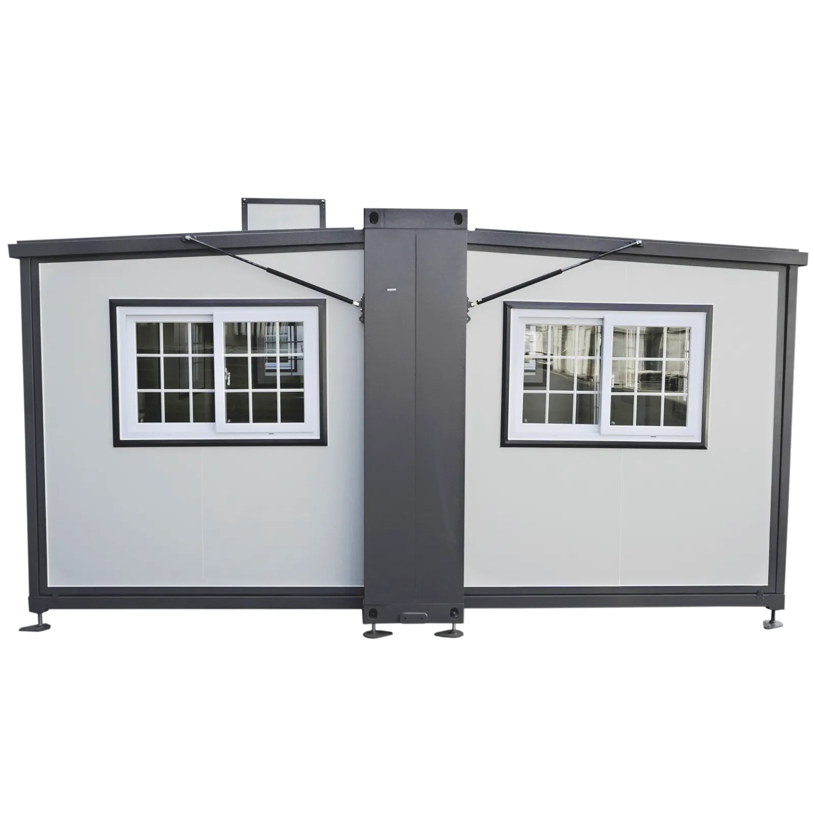 20x15 ft Tiny Home, Expandable Prebuilt Home