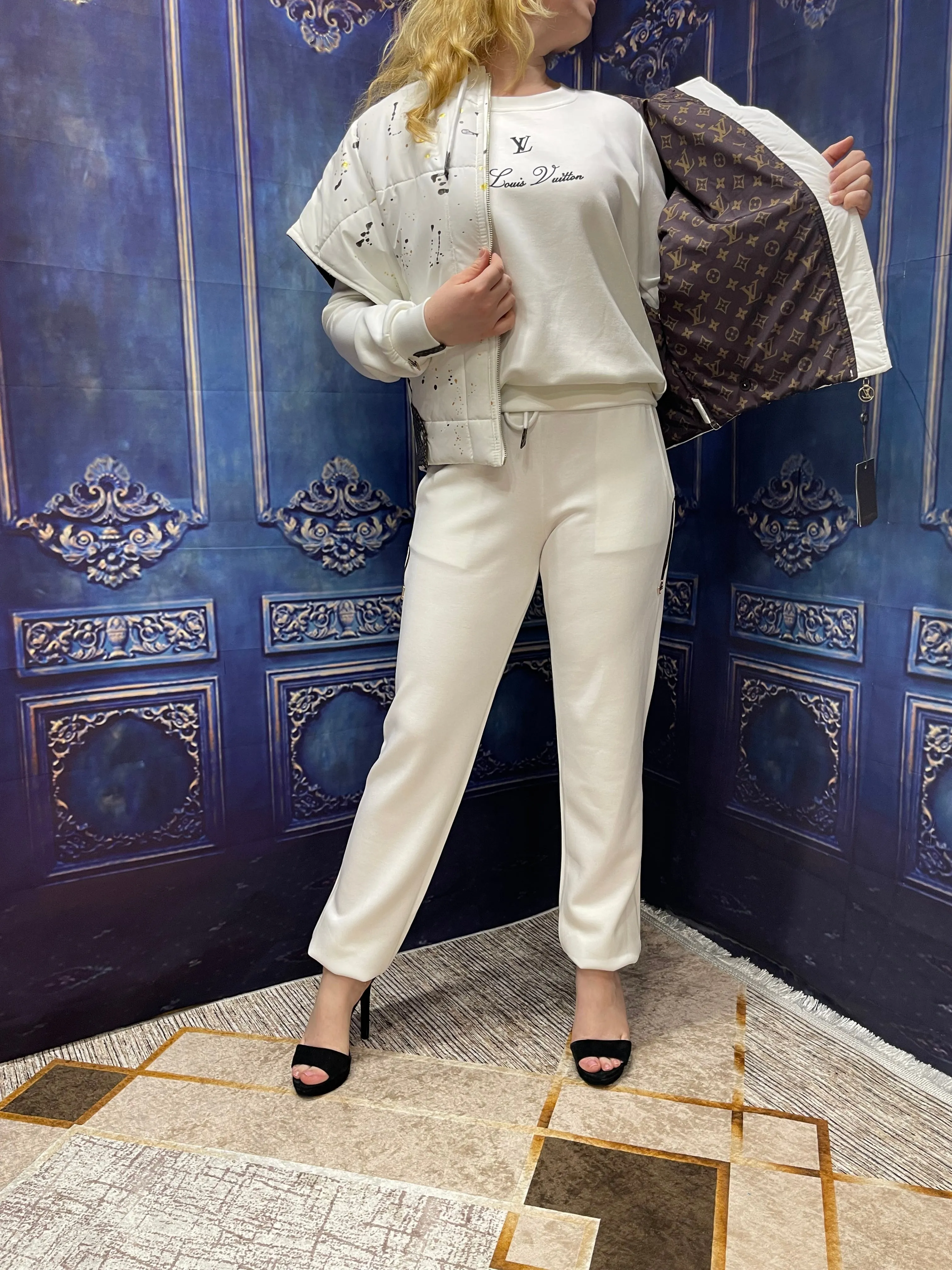 3 PCS Women Luxury Truck suit. Premium quality.