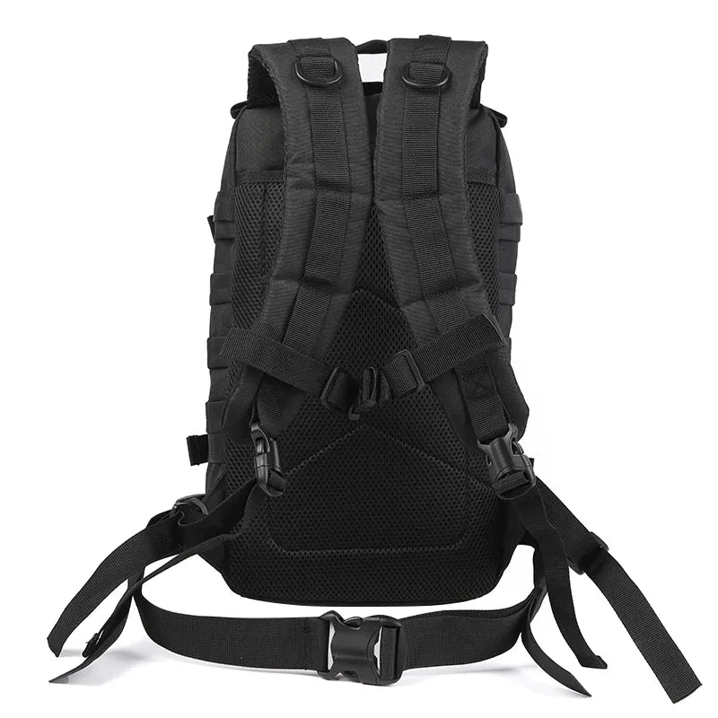 35L Tactical Backpack, Molle Assault Rucksack for Travel, Hiking, Camping - 1000D Nylon