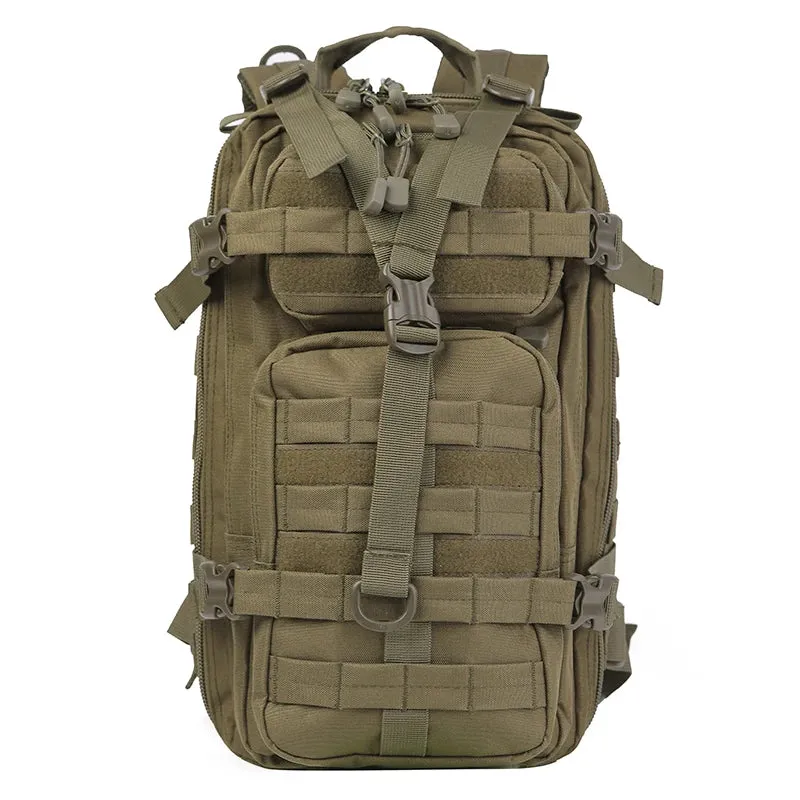 35L Tactical Backpack, Molle Assault Rucksack for Travel, Hiking, Camping - 1000D Nylon