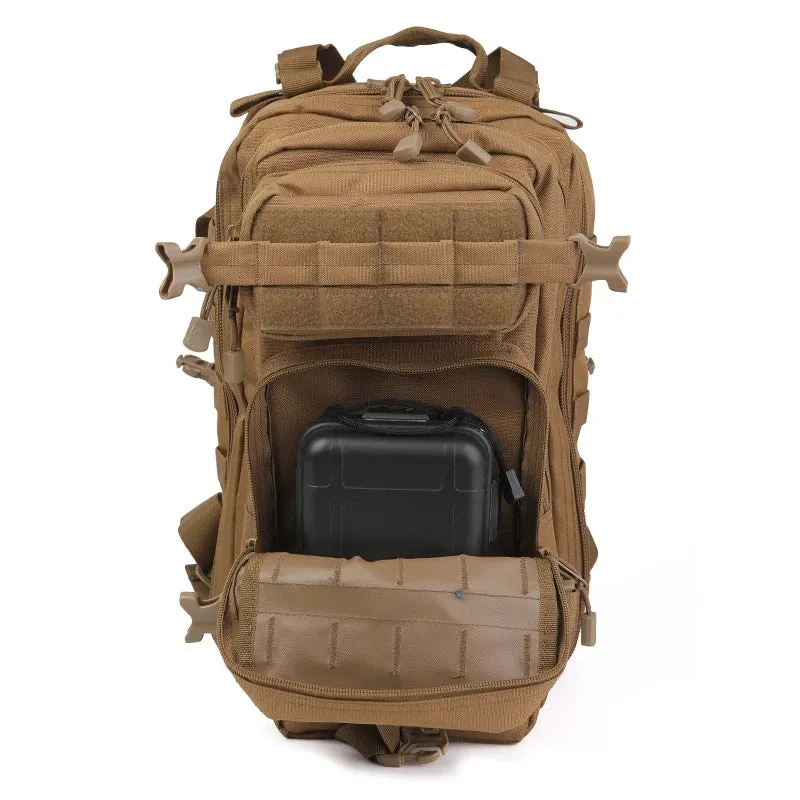 35L Tactical Backpack, Molle Assault Rucksack for Travel, Hiking, Camping - 1000D Nylon