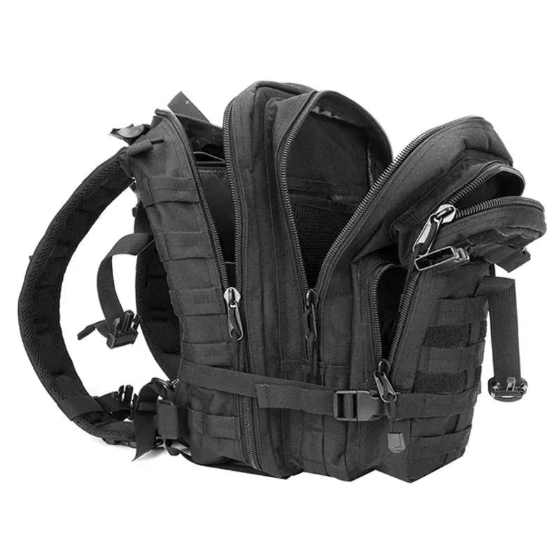 35L Tactical Backpack, Molle Assault Rucksack for Travel, Hiking, Camping - 1000D Nylon