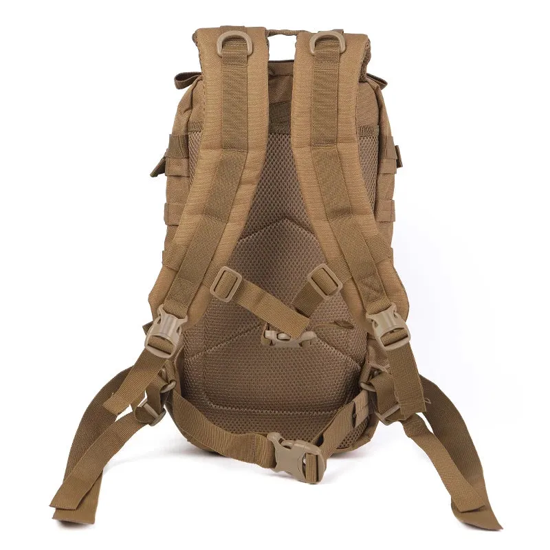 35L Tactical Backpack, Molle Assault Rucksack for Travel, Hiking, Camping - 1000D Nylon