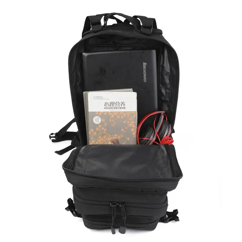 35L Tactical Backpack, Molle Assault Rucksack for Travel, Hiking, Camping - 1000D Nylon