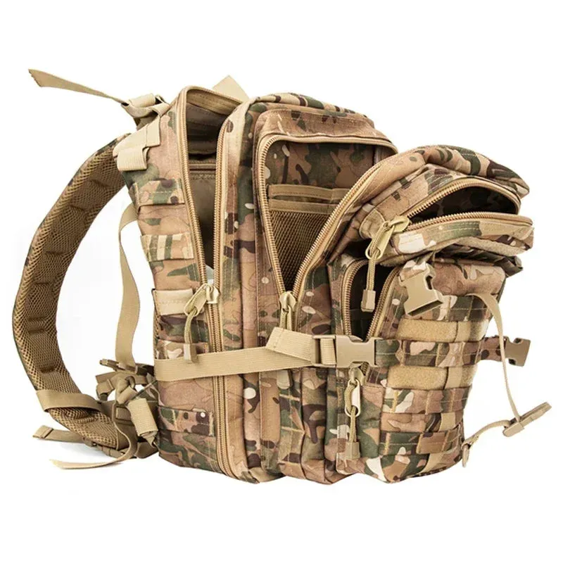 35L Tactical Backpack, Molle Assault Rucksack for Travel, Hiking, Camping - 1000D Nylon