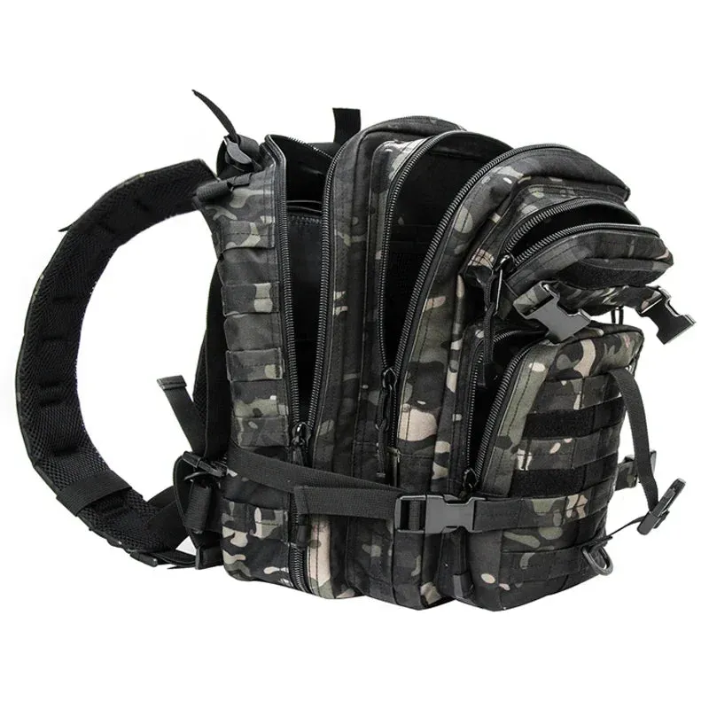 35L Tactical Backpack, Molle Assault Rucksack for Travel, Hiking, Camping - 1000D Nylon