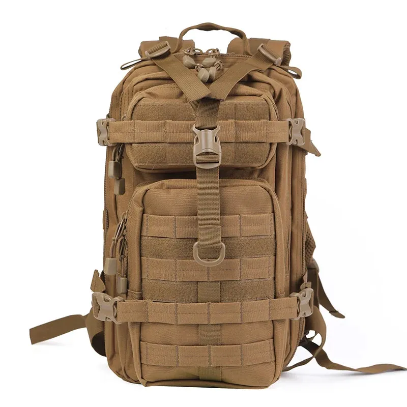 35L Tactical Backpack, Molle Assault Rucksack for Travel, Hiking, Camping - 1000D Nylon