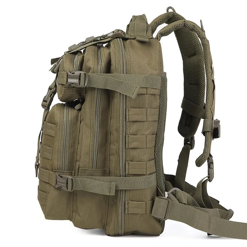 35L Tactical Backpack, Molle Assault Rucksack for Travel, Hiking, Camping - 1000D Nylon