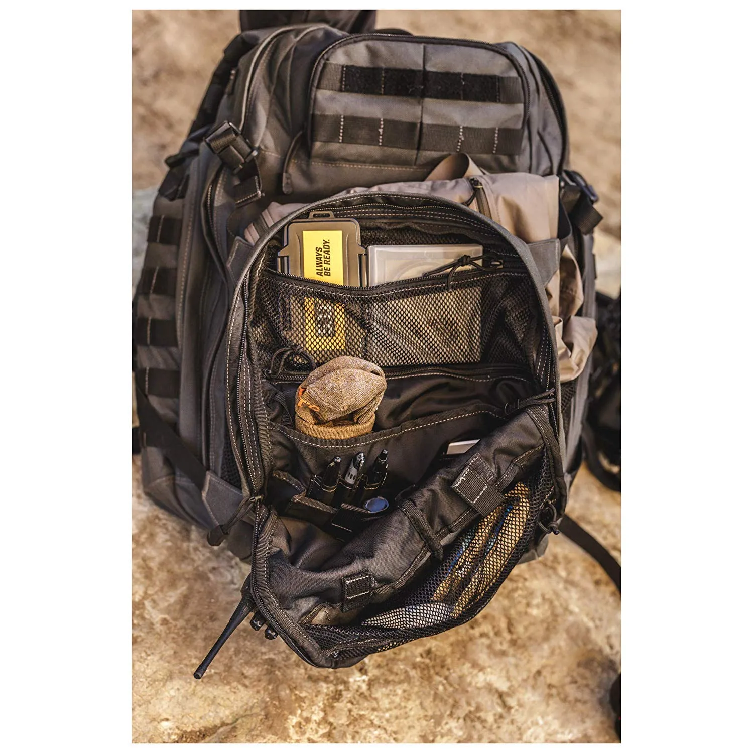 5.11 RUSH24 Tactical Backpack, Medium, Style 58601, Black