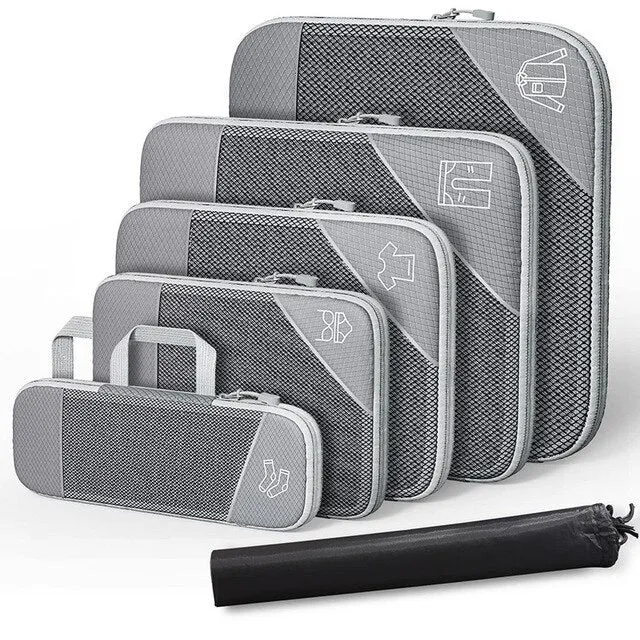 6 Piece Packing Cube Set