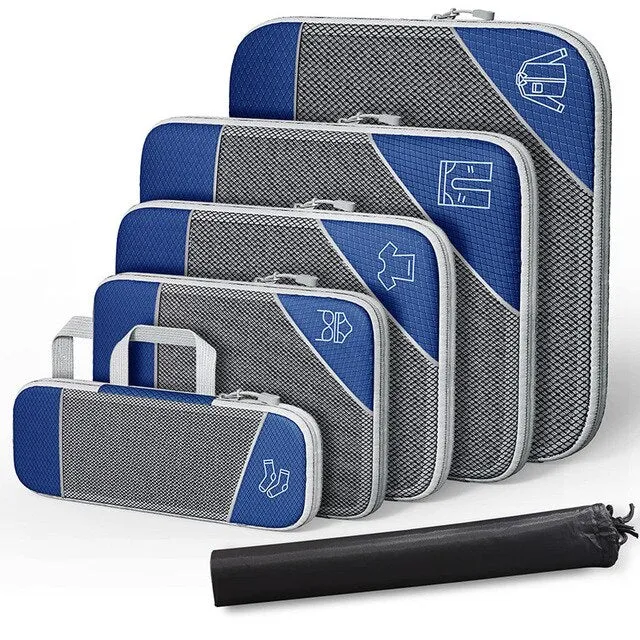 6 Piece Packing Cube Set