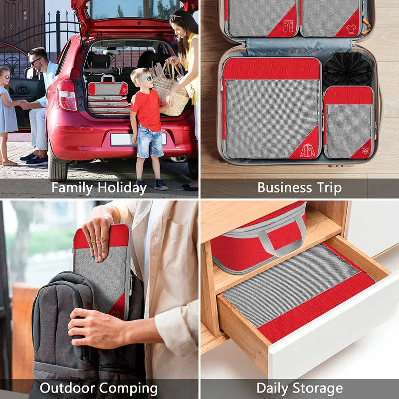 6 Piece Packing Cube Set
