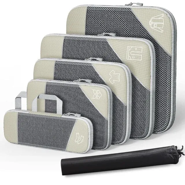 6 Piece Packing Cube Set