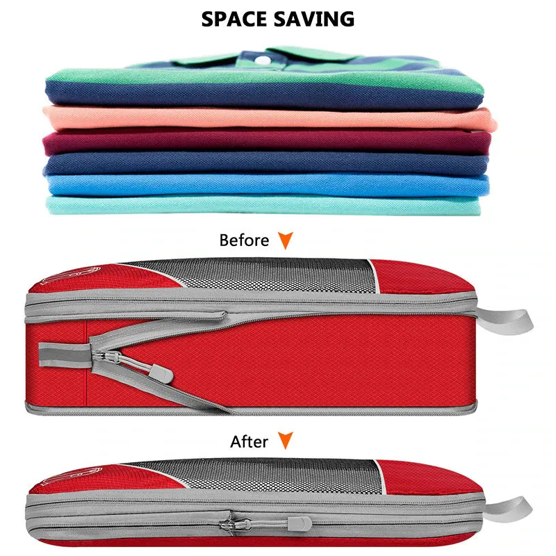 6 Piece Packing Cube Set