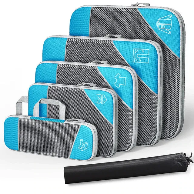 6 Piece Packing Cube Set