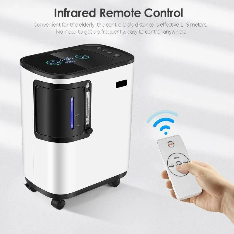 93% High Purity  1-3L/min Adjustable Oxygen Concentrators With LED For Household