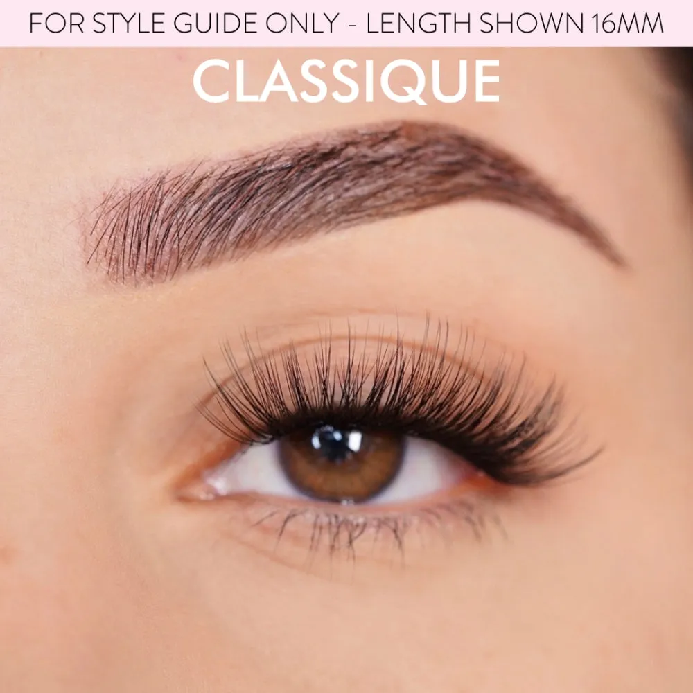 Amor Lashes QuickLash Mixed Length Individual Lash Clusters Multipack Keeping It Natural Black 30 Clusters