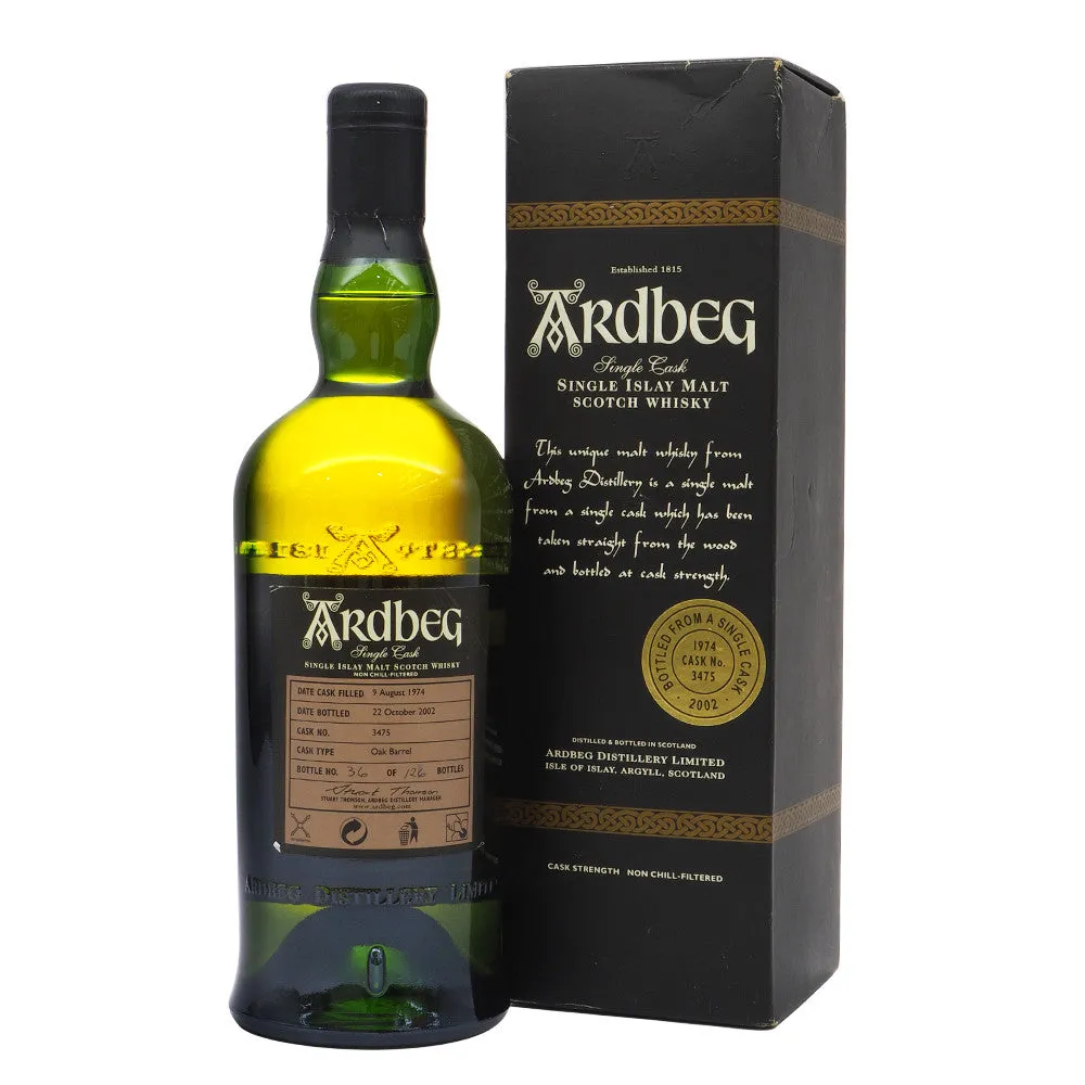 Ardbeg 1974 28 Years - Single Cask #3475