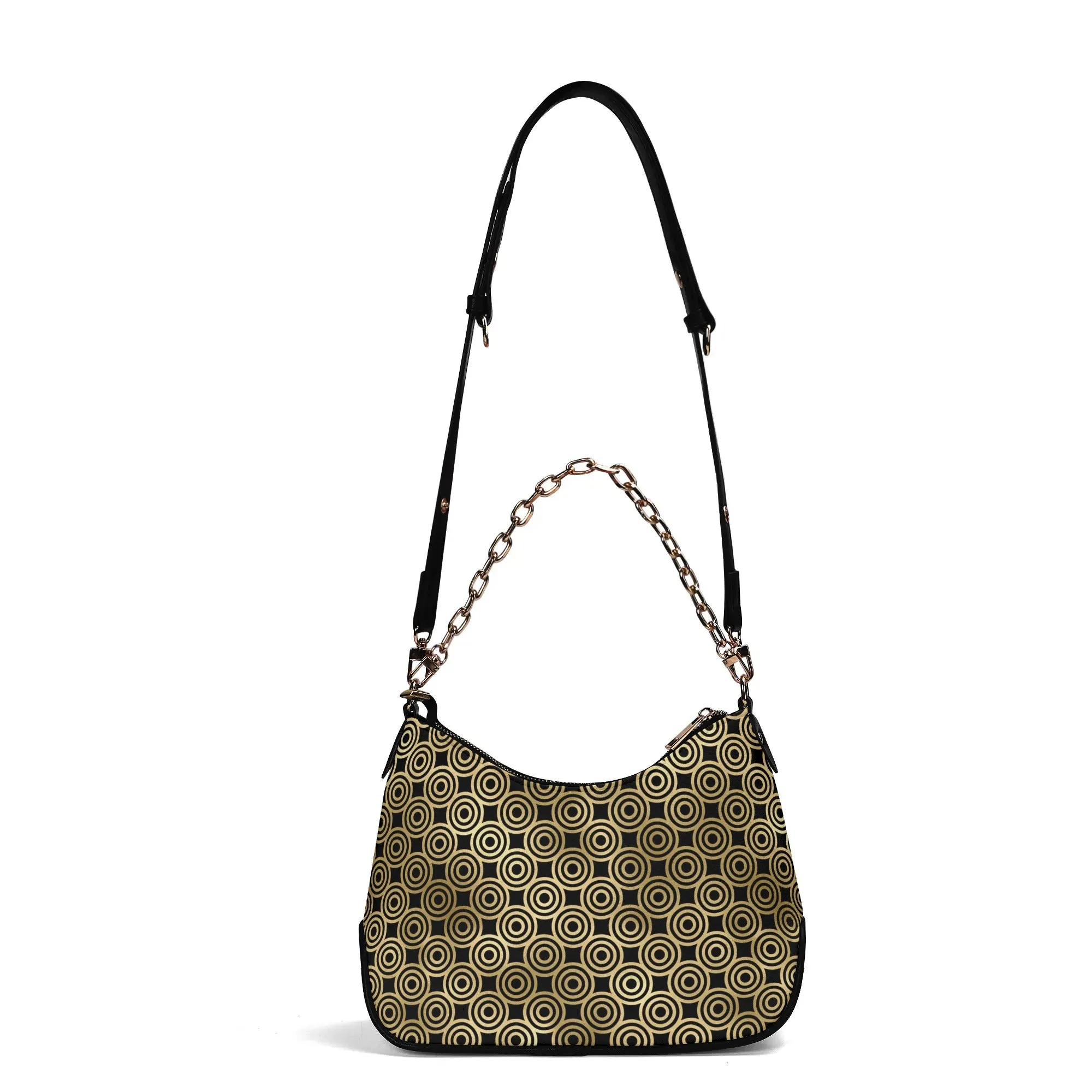 Art Deco Dreams II - Cross-body Bag w/Chain