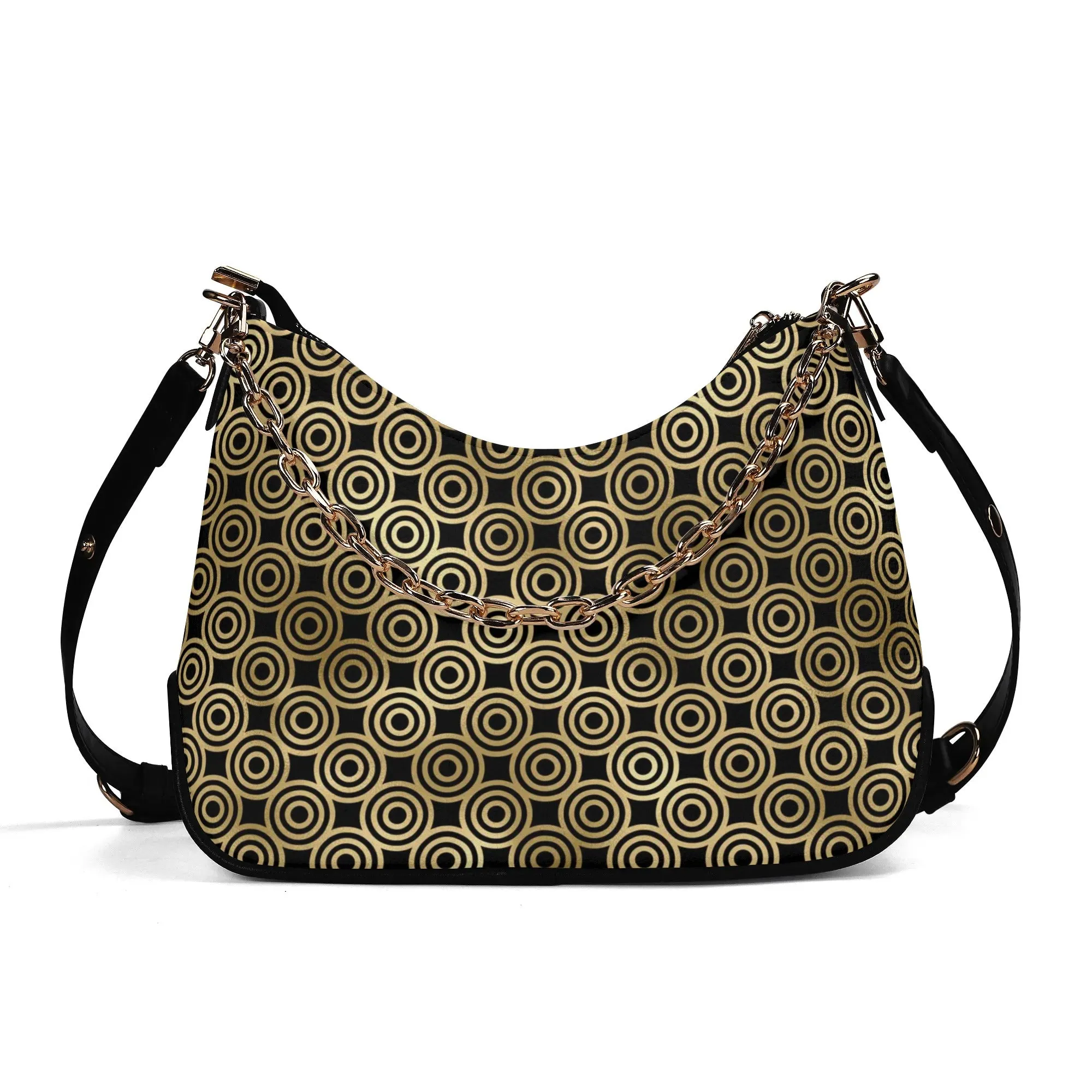 Art Deco Dreams II - Cross-body Bag w/Chain