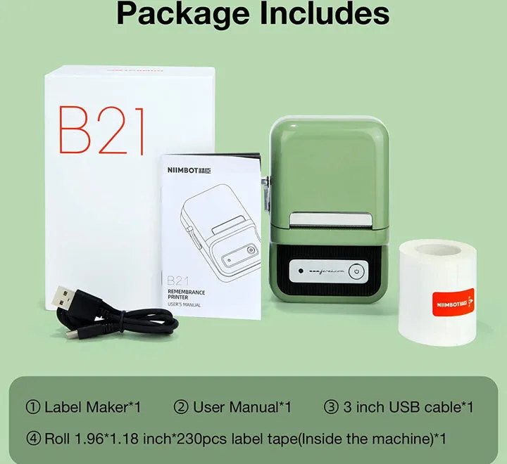 B21 Remembrance Portable Printer