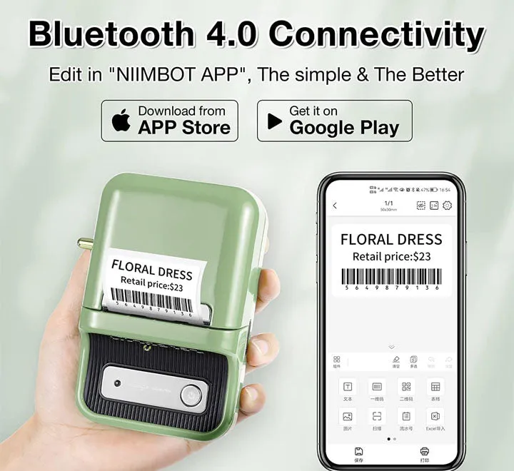B21 Remembrance Portable Printer