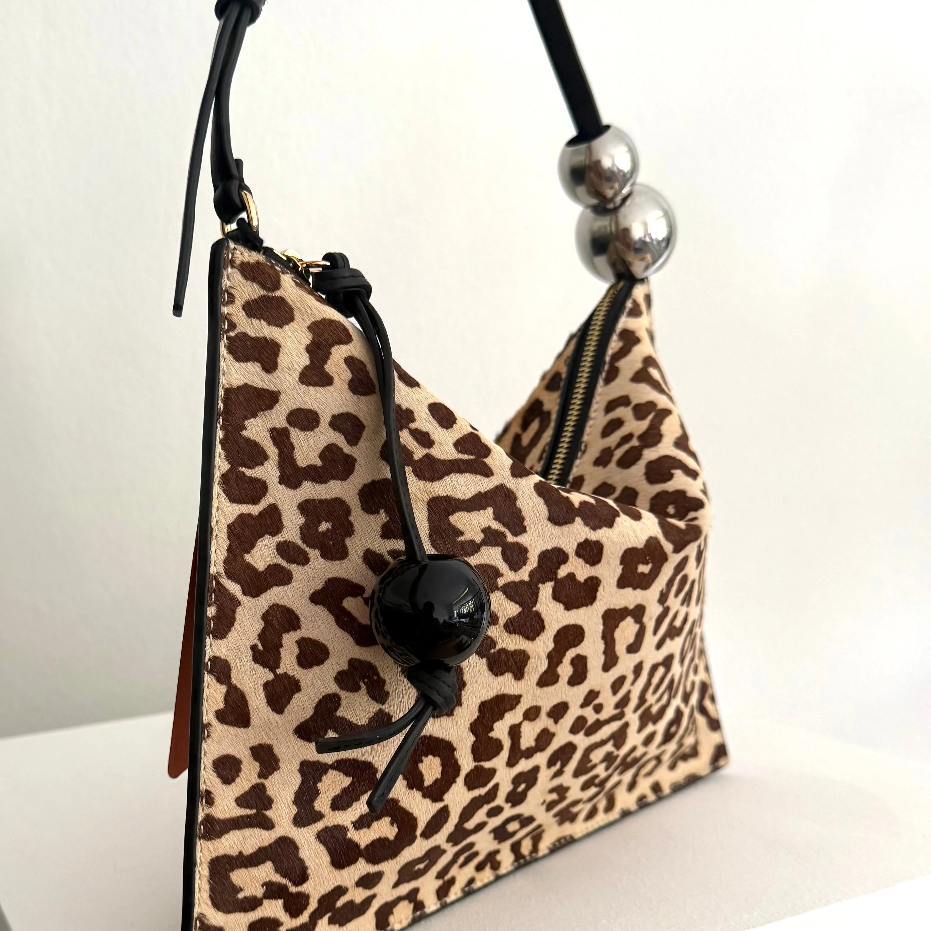 Babalon Rectangle Leopard Shoulder Bag