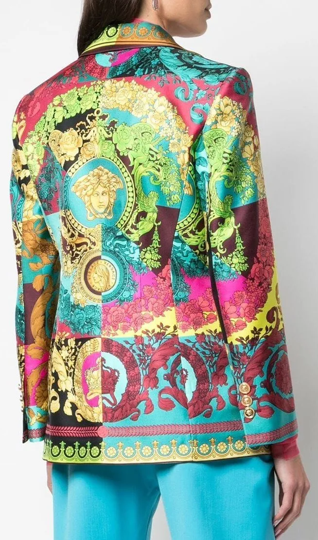Barocco Pattern Blazer