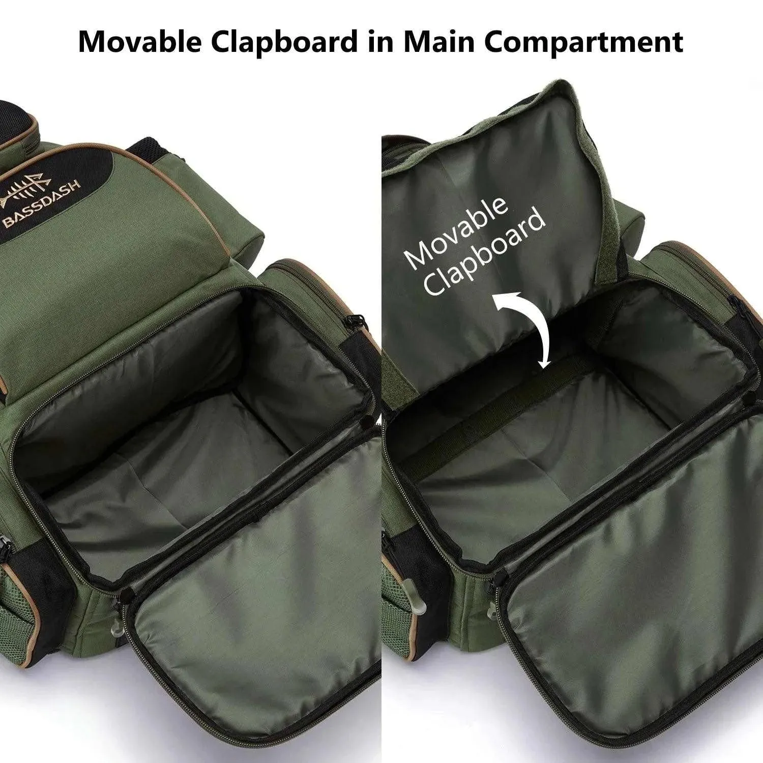 BassDash BD-01 Tactical Tackle Backpack