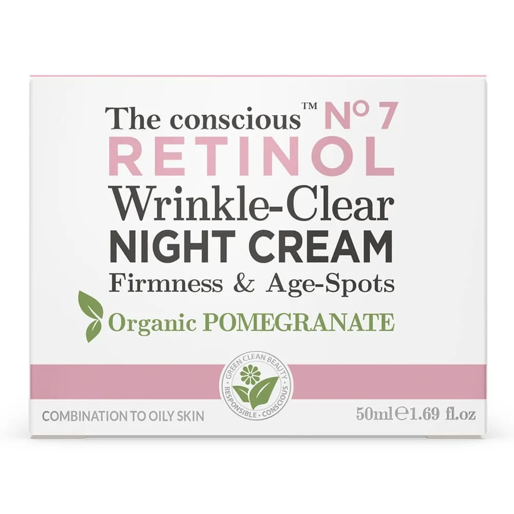 Biovene The Conscious No. 7 Retinol Wrinkle-Clear Night Cream 50ml