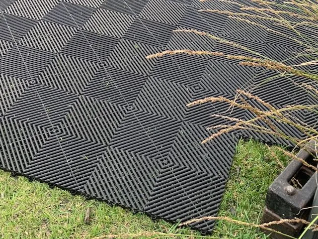 Black Portable Flooring
