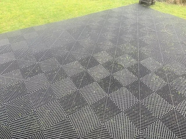 Black Portable Flooring