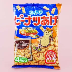 Bonchi 4-Pack Peanut-age Snack Bag