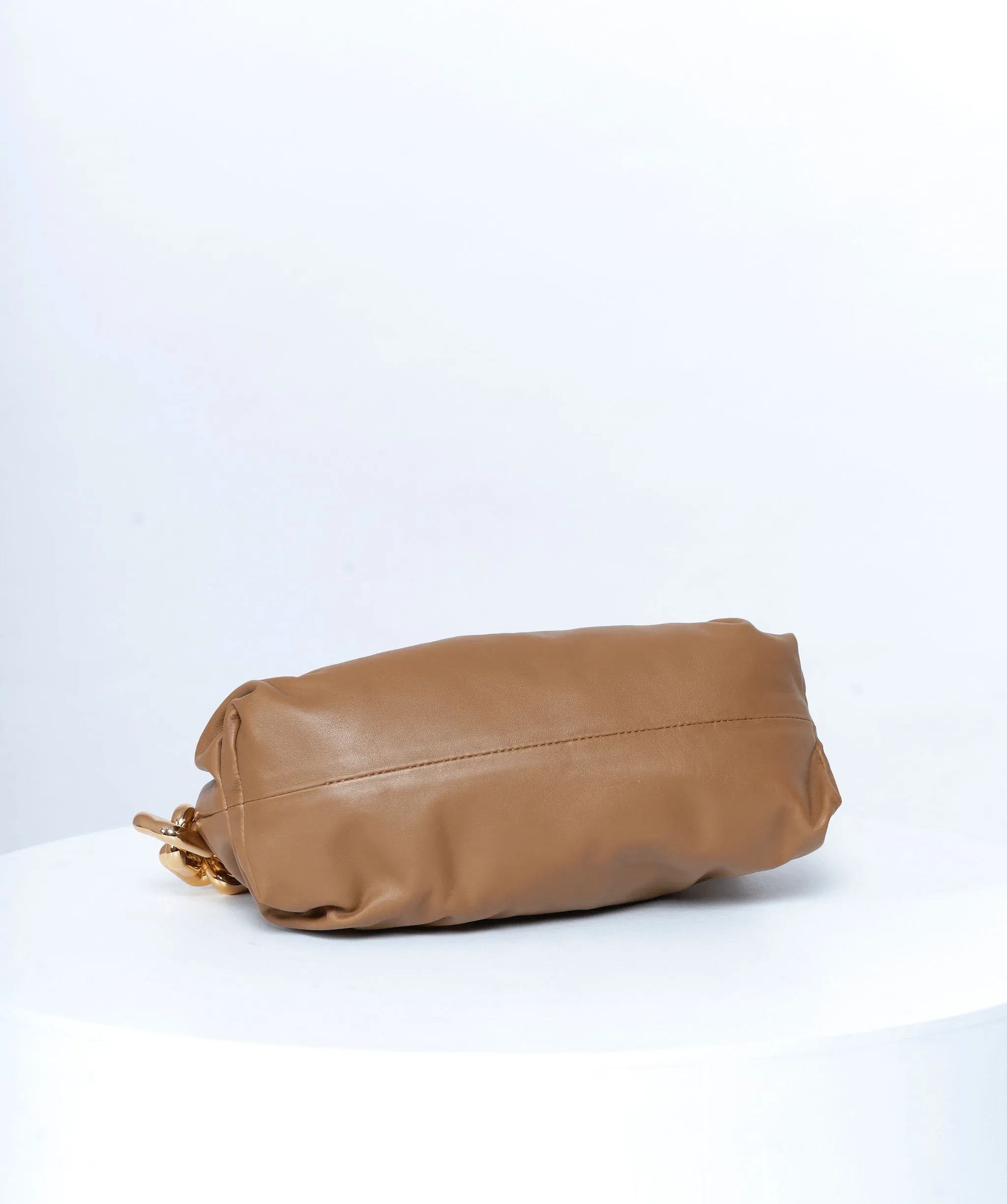 Bottega Veneta Chain Leather Pouch Bag GHW