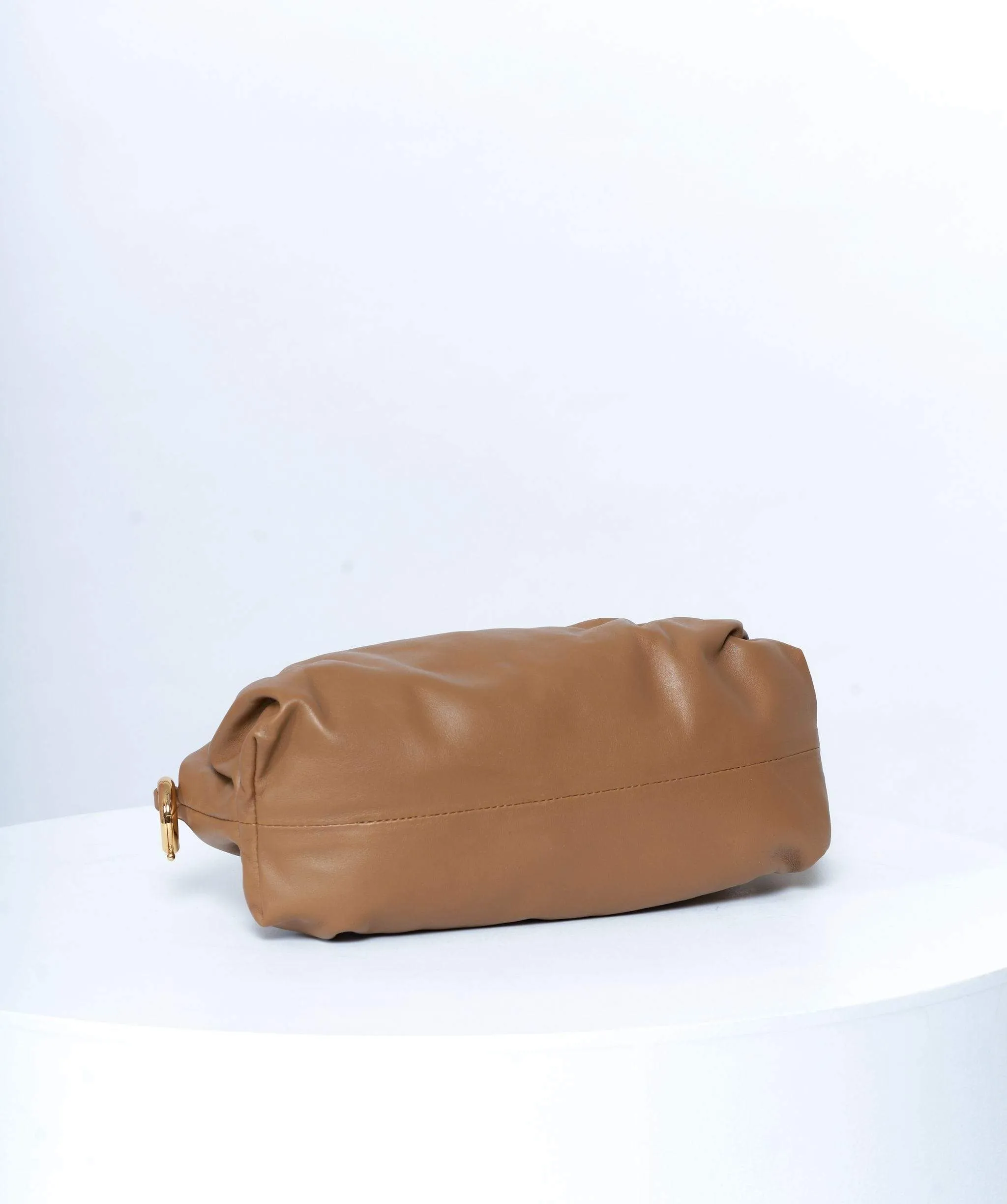 Bottega Veneta Chain Leather Pouch Bag GHW