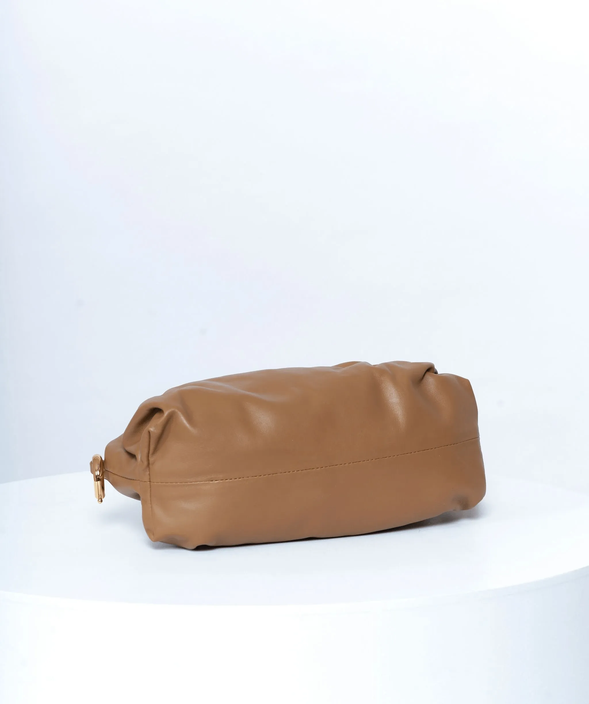 Bottega Veneta Chain Leather Pouch Bag GHW