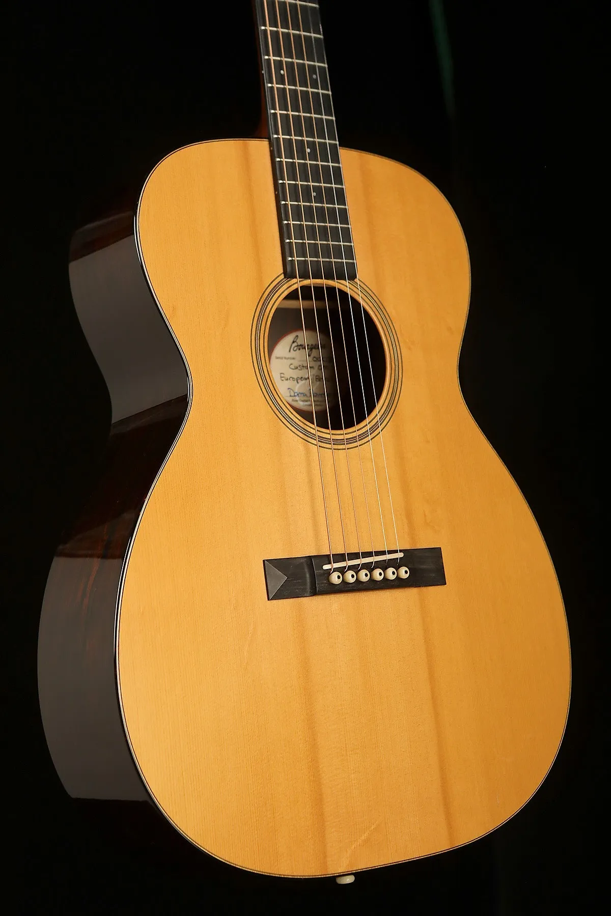 Bourgeois Custom OM 'European Spruce / Brazilian Rosewood' Preowned 2012