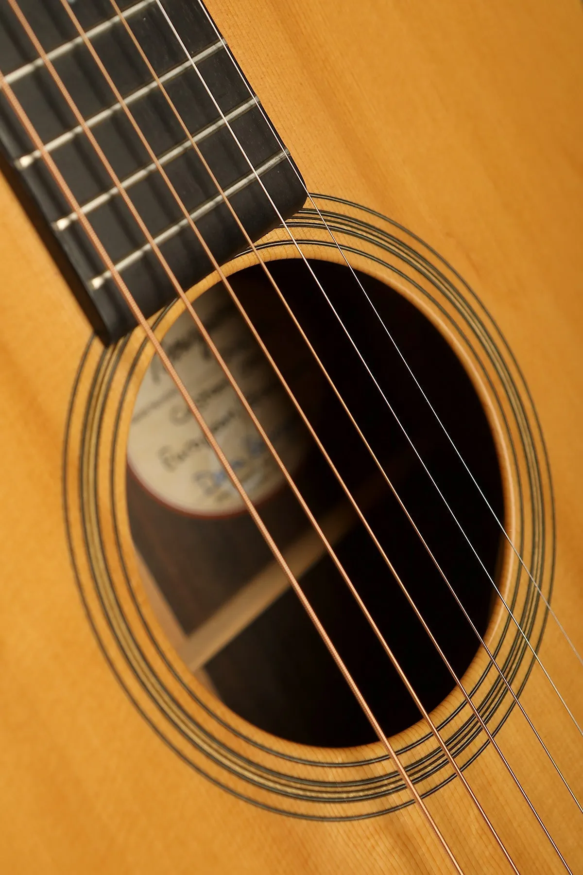 Bourgeois Custom OM 'European Spruce / Brazilian Rosewood' Preowned 2012