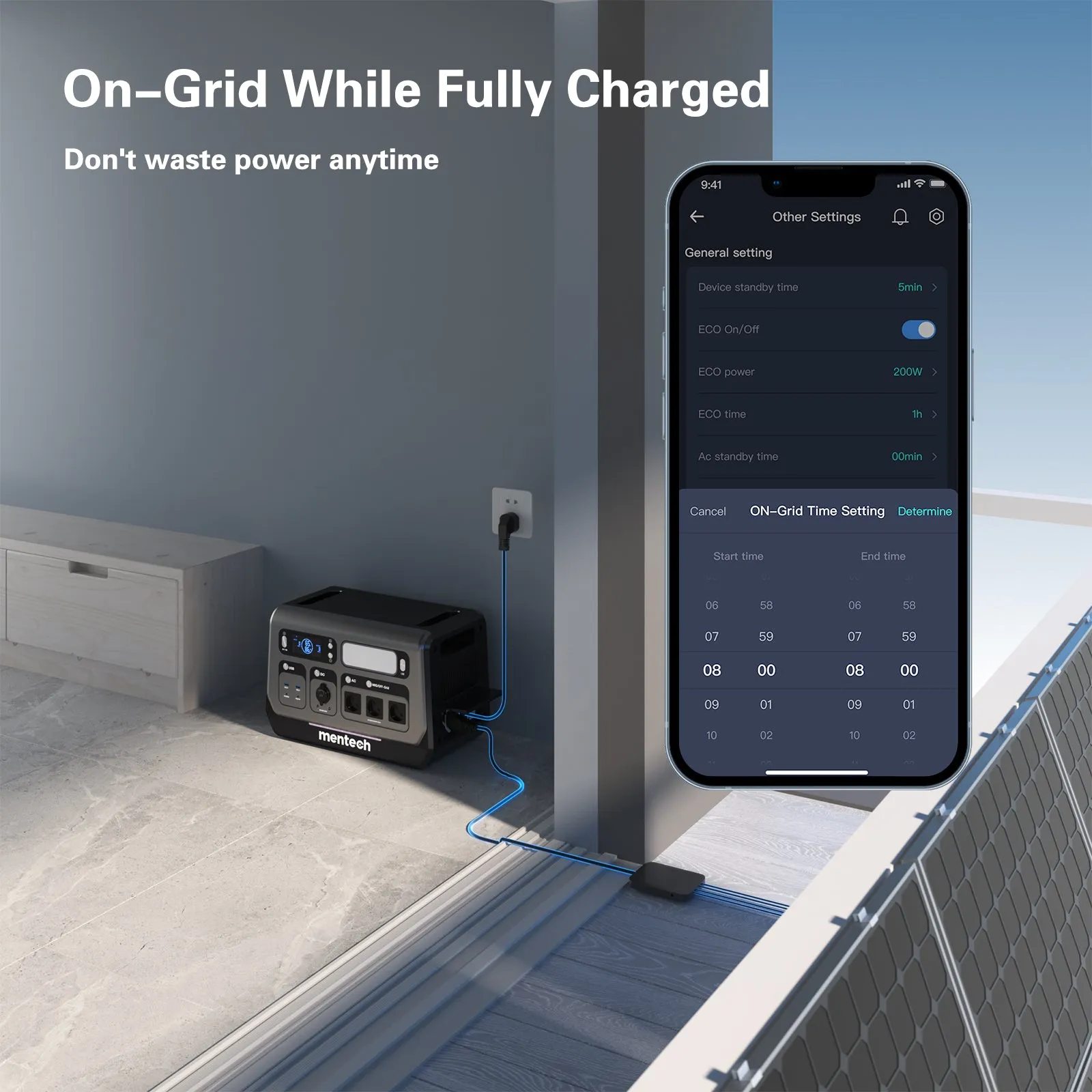 BP2200 Balcony Power Station (2200W/2048Wh)