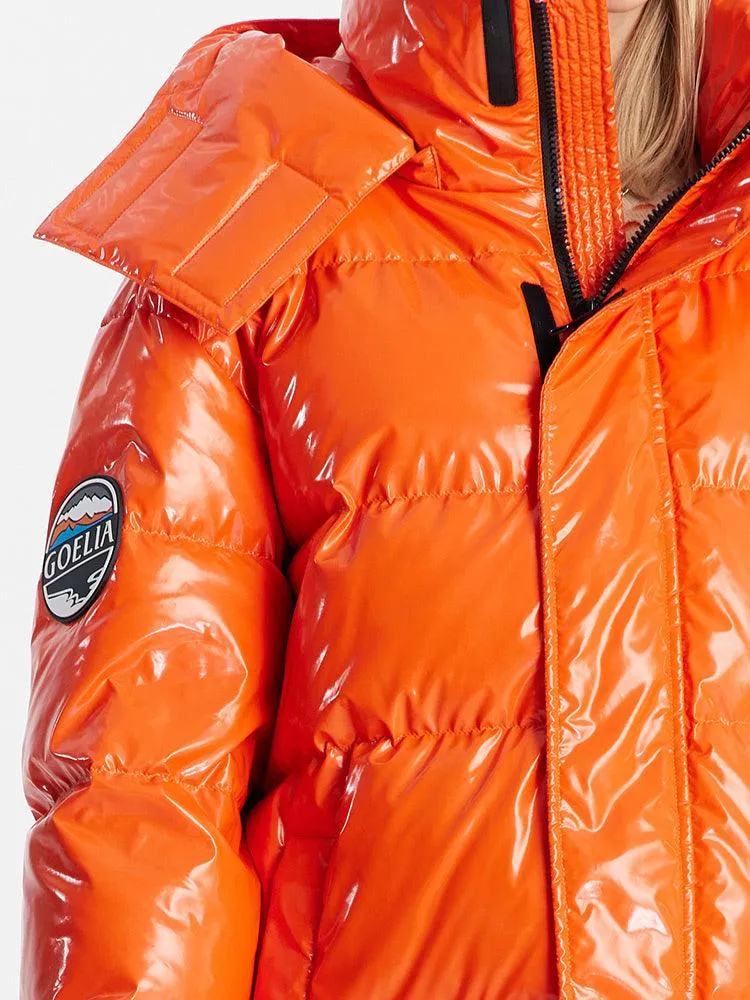 Casual pearly luster down jacket