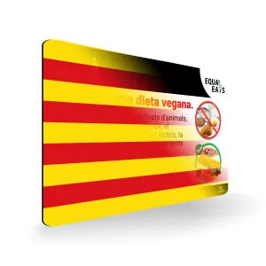 Catalan Vegan Card