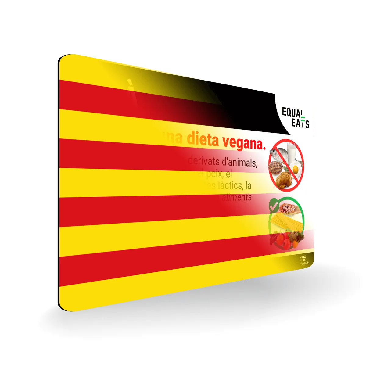 Catalan Vegan Card