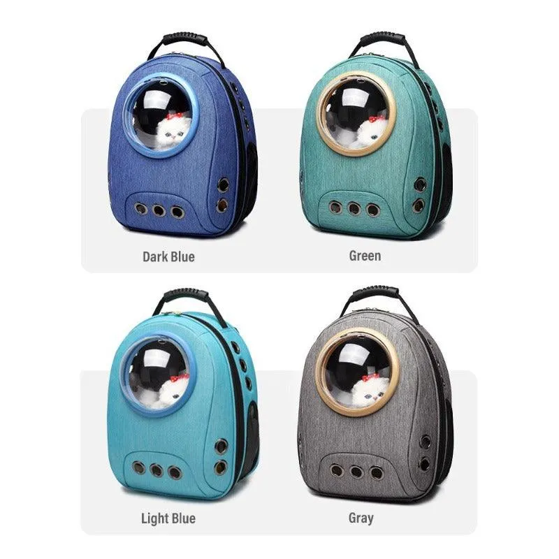 Cats Traveling Backpack Space Capsule Handbag Carrier