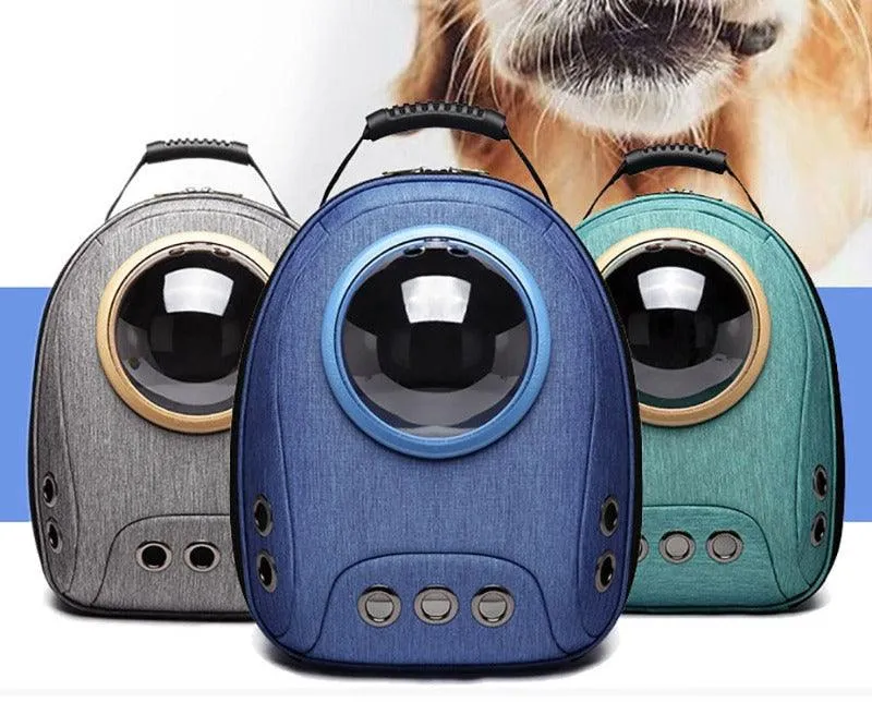 Cats Traveling Backpack Space Capsule Handbag Carrier